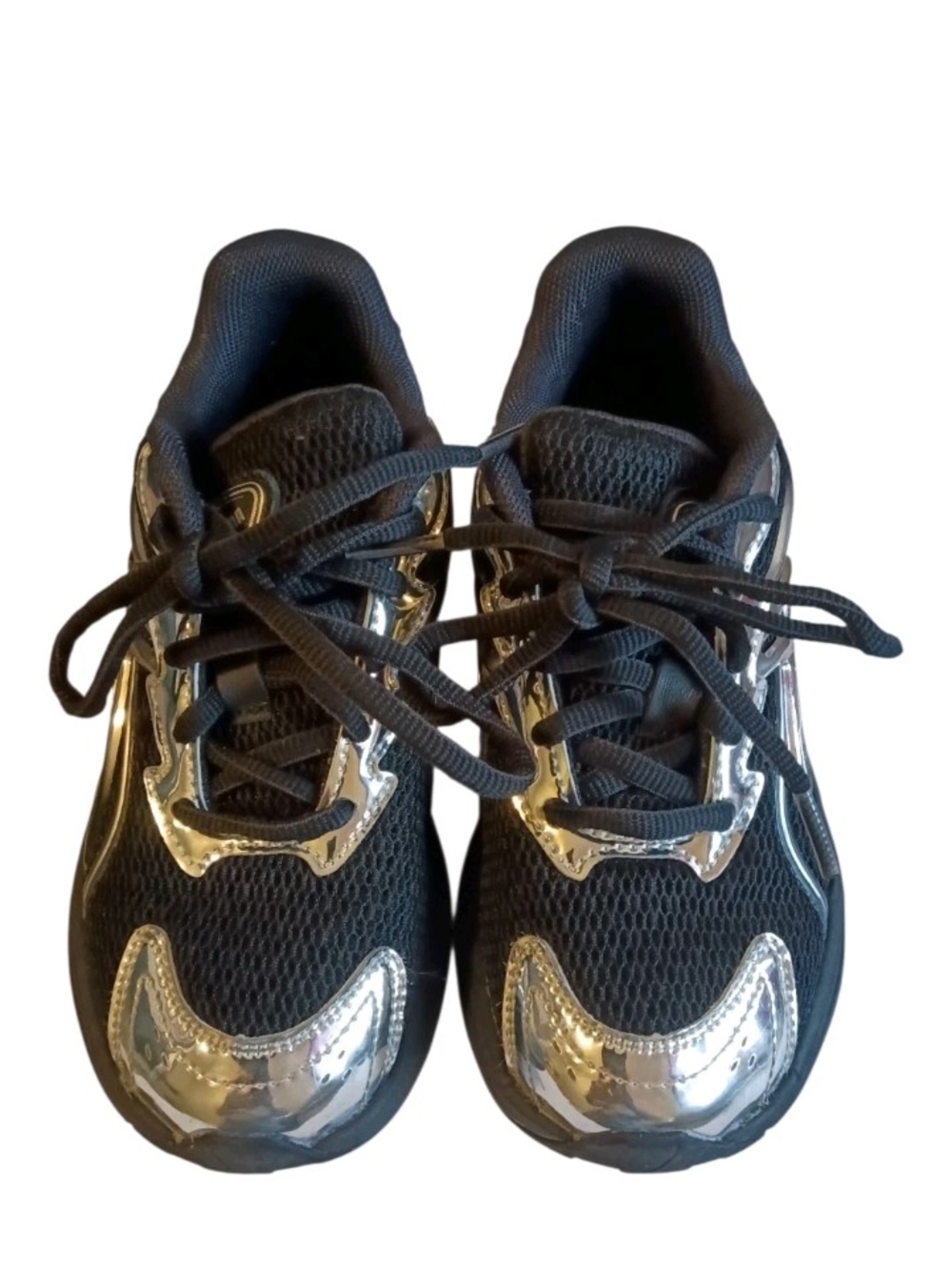 Puma Boys Inverse Dimension PS Sneakers Black And Silver Size 13C 403578-01